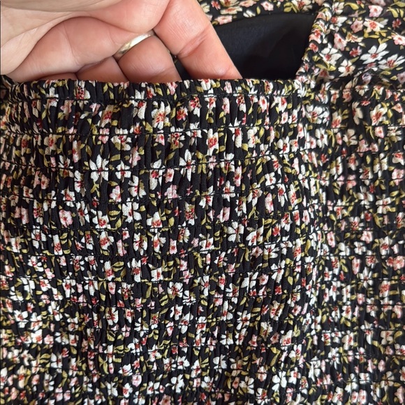 Lily Rose Black and White One Shoulder Sundress - Picture 4 of 10